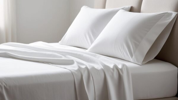AMUM ROYAL | 300TC | Plain Percale Bedsheet | 100% COTTON | Queen Size